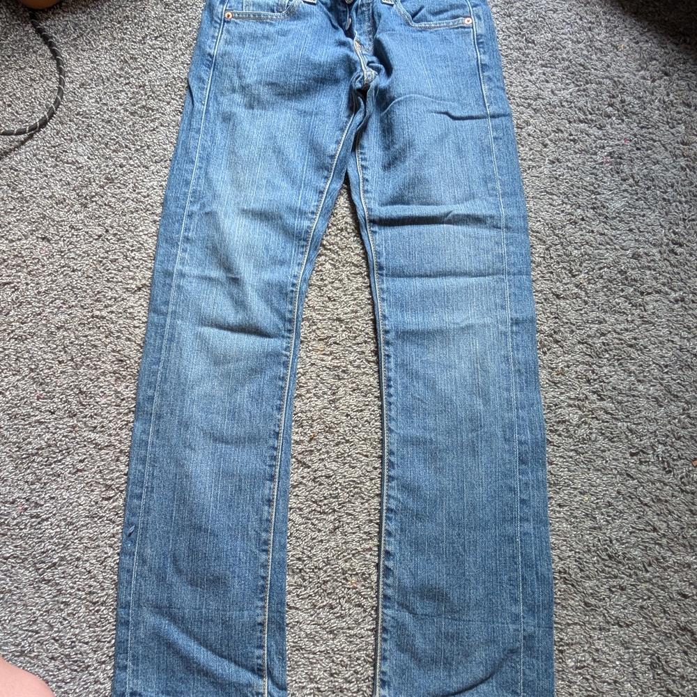Levi's Blue Straight Leg Women's Jeans